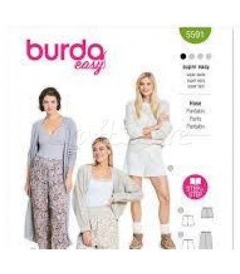 Burda πατρόν  παντελόνι 5591
